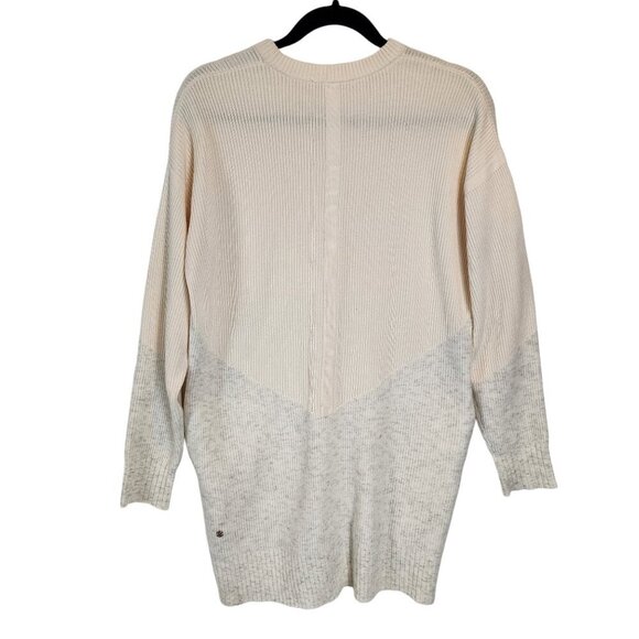 Lululemon Restful Intention Ribbed Sweater Dress Angel‎ Wing Cashmere Wool Blend - Picture 6 of 12